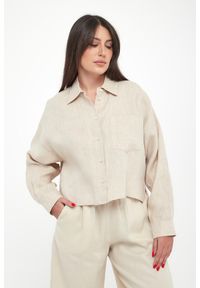 Weekend Max Mara - Koszula damska lniana Capo WEEKEND MAX MARA. Materiał: len #1