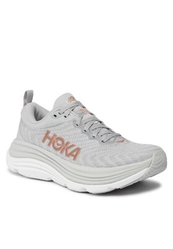 HOKA - Hoka Buty do biegania Gaviota 5 1134235 Szary. Kolor: szary. Materiał: materiał