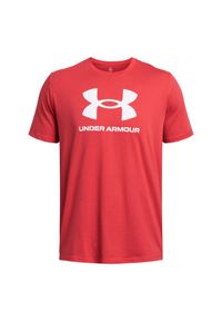 Under Armour - T-shirt Męski Logo 1382911 432. Kolor: czerwony