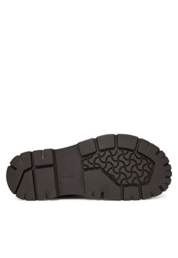 Birkenstock Trapery Highwood Lace Mid 1030757 Brązowy. Kolor: brązowy. Materiał: skóra