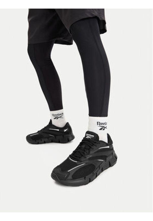 Reebok Buty do biegania EO-ZIG HYPNOTICA 100229490 Czarny. Kolor: czarny. Materiał: materiał
