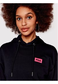 Fila Bluza Burdur FAW0144 Czarny Relaxed Fit. Kolor: czarny. Materiał: bawełna