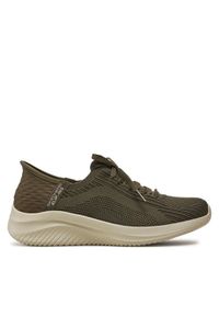 skechers - Skechers Sneakersy Ultra Flex 3.0-Brilliant Path 149710/OLV Khaki. Kolor: brązowy. Materiał: mesh, materiał