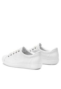 ecco - ECCO Sneakersy Soft 2.0 20650301007 Biały. Kolor: biały. Materiał: skóra #8