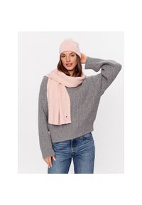 TOMMY HILFIGER - Zestaw Szalik i Czapka Tommy Hilfiger. Kolor: różowy #1