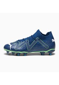 Buty Puma Future Match FG/AG M 107370-03 niebieskie. Kolor: niebieski. Materiał: dzianina, syntetyk. Szerokość cholewki: normalna. Sport: piłka nożna #3