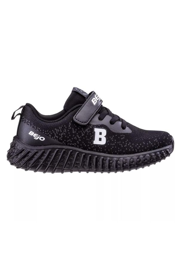 BEJO - Dziecięce buty do treningu biegowego Bejo Biruta. Okazja: na uczelnię. Kolor: czarny. Sport: fitness