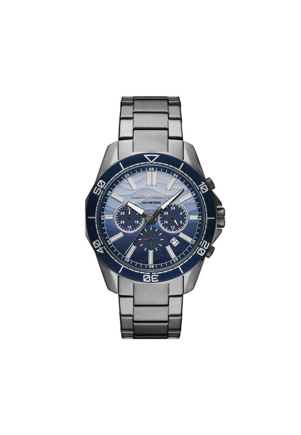 Armani Exchange Zegarek Spencer Chronograph AX1967 Szary. Kolor: szary
