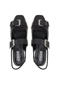 Karl Lagerfeld - KARL LAGERFELD Baleriny Konnie KL40186A Czarny. Kolor: czarny. Materiał: skóra #4