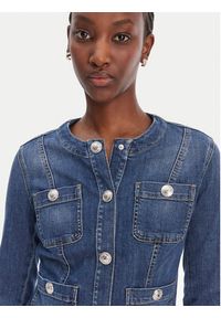 Liu Jo Kurtka jeansowa UA6260 D0275 Niebieski Regular Fit. Kolor: niebieski. Materiał: bawełna #3