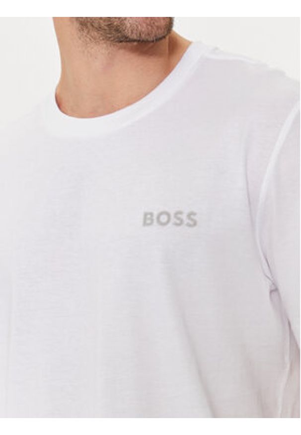 BOSS - Boss T-Shirt 50515620 Biały Regular Fit. Kolor: biały. Materiał: bawełna