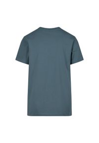 BUILD YOUR BRAND - Bawełniana Koszulka Unisex Dla Dorosłych Z Okrągłym Dekoltem. Kolor: niebieski. Materiał: bawełna