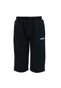UHLSPORT - Krótki Długi Uhlsport Essential. Kolor: czarny. Materiał: poliester. Długość: krótkie. Sport: piłka nożna #1