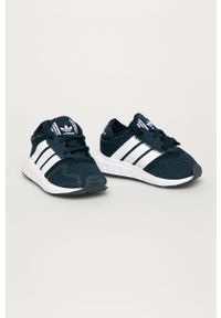 adidas Originals - Buty dziecięce Swift Run X I. Nosek buta: okrągły. Zapięcie: sznurówki. Kolor: niebieski. Materiał: syntetyk, materiał, guma. Szerokość cholewki: normalna. Sport: bieganie #3
