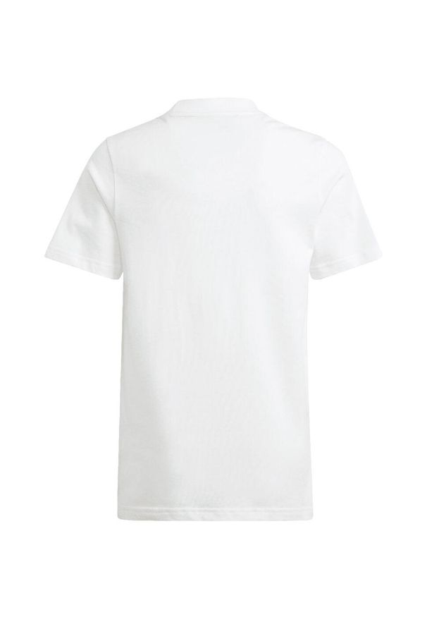 Adidas - Koszulka dla dzieci adidas Essentials Small Logo Cotton Tee. Kolor: biały