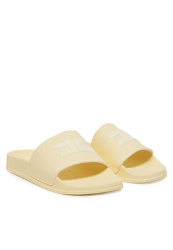Elisabetta Franchi Klapki F4-A0E-0312 Żółty. Kolor: żółty