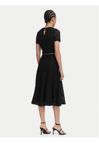 MICHAEL Michael Kors Sukienka codzienna MS683DUKS1 Czarny Regular Fit. Okazja: na co dzień. Kolor: czarny. Materiał: syntetyk. Typ sukienki: proste. Styl: casual #4