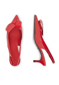 Gino Rossi - GINO ROSSI Czółenka EDEN-V2020-13-1 Czerwony. Kolor: czerwony. Materiał: skóra, lakier #4