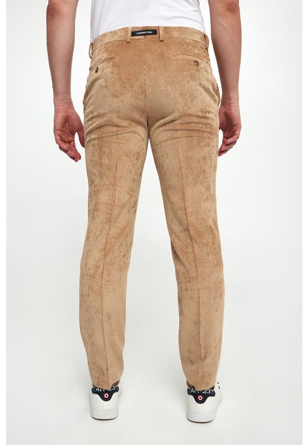 Karl Lagerfeld - Spodnie męskie sztruksowe KARL LAGERFELD. Materiał: sztruks