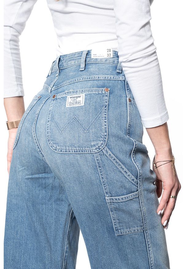 Wrangler - SPODNIE DAMSKIE WRANGLER MOM RELAX CARPENTER SUNFADE W26CQ3180 112128025
