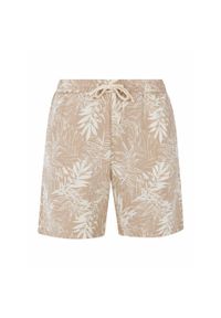 Krótka Protest Prtspark. Kolor: beżowy. Materiał: wiskoza, len. Długość: krótkie #1