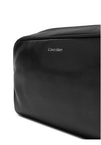 Calvin Klein Kosmetyczka Ck Sleek Washbag K50K512951 Czarny. Kolor: czarny. Materiał: skóra #3
