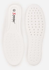 Born2be - Zielone Sneakersy na Grubej Podeszwie z Tłoczeniem i Ozdobnymi Paskami Ralis. Okazja: na co dzień. Zapięcie: pasek. Kolor: zielony. Materiał: jeans, dresówka #6