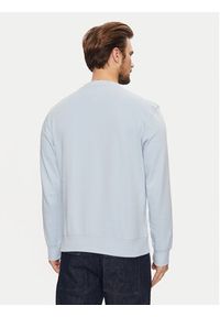 TOMMY HILFIGER - Tommy Hilfiger Bluza Essential MW0MW37237 Błękitny Regular Fit. Kolor: niebieski. Materiał: bawełna #4