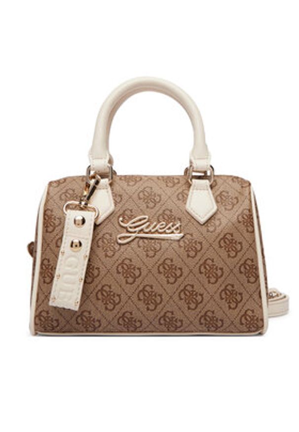 Guess Torebka J6GZ02 WFMF0 Beżowy. Kolor: beżowy. Materiał: skórzane