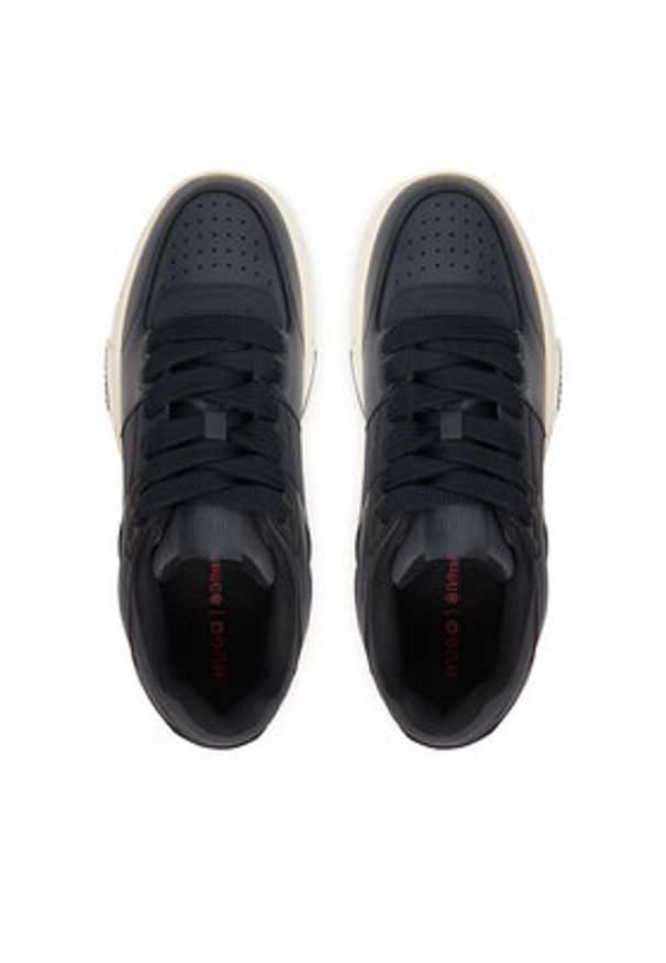 Hugo - HUGO Sneakersy Yarrow 50558018 Granatowy. Kolor: niebieski. Materiał: materiał