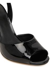 MICHAEL Michael Kors Sandały Rosie High 40S6RSHS1A Czarny. Kolor: czarny. Materiał: skóra #4