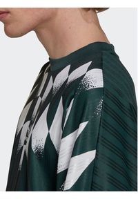 Adidas - adidas Longsleeve Rekive Graphic HK7330 Zielony Loose Fit. Kolor: zielony. Materiał: syntetyk. Długość rękawa: długi rękaw