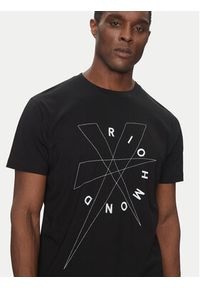 John Richmond T-Shirt UMP25020TS Czarny Regular Fit. Kolor: czarny. Materiał: bawełna #3