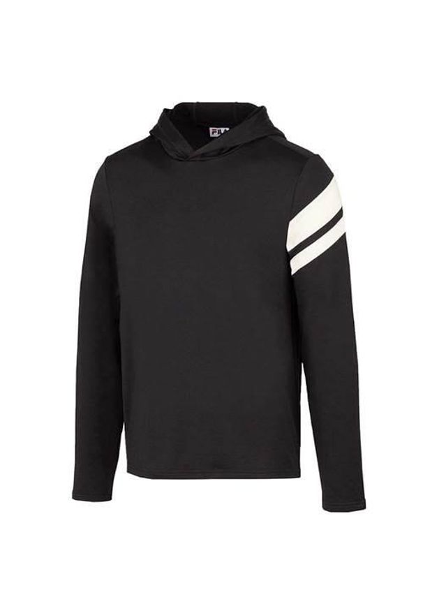 Bluzy sportowa męska Fila Jayce. Typ kołnierza: kaptur. Kolor: czarny