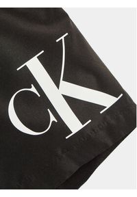 Calvin Klein Swimwear Szorty kąpielowe KV0KV00023 Czarny Regular Fit. Kolor: czarny. Materiał: syntetyk #2