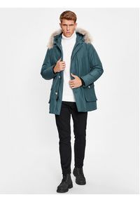 Woolrich Kurtka puchowa Arctic CFWOOU0482MRUT0001 Niebieski Regular Fit. Kolor: niebieski. Materiał: syntetyk #2