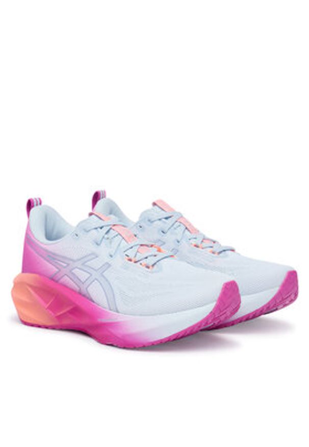Asics Buty do biegania Novablast 5 1012B989 Niebieski. Kolor: niebieski. Materiał: mesh