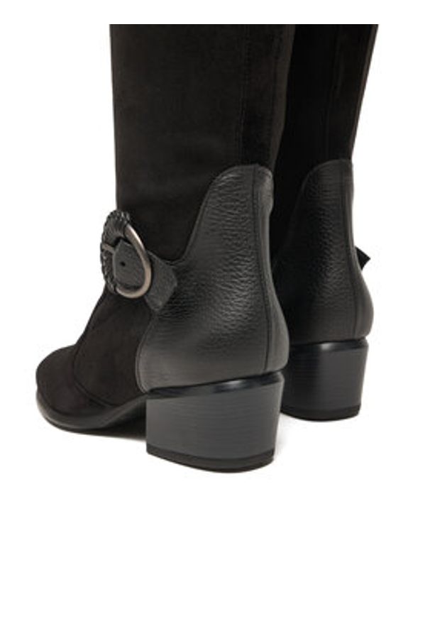 Hispanitas Kozaki PHI254257 Czarny. Kolor: czarny. Materiał: skóra