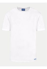 Hugo Komplet 3 t-shirtów Naolo 50522382 Biały Regular Fit. Kolor: biały. Materiał: bawełna #4