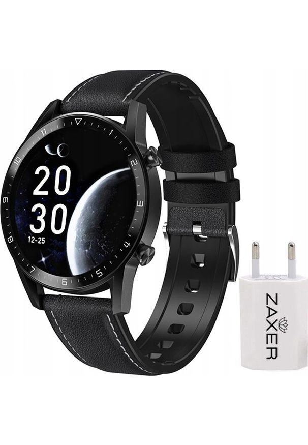 ZAXER - Smartwatch Zaxer ZT92 Czarny. Rodzaj zegarka: smartwatch. Kolor: czarny