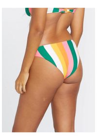 Dół od bikini Volcom Along Those Lines. Kolor: wielokolorowy. Materiał: nylon, elastan