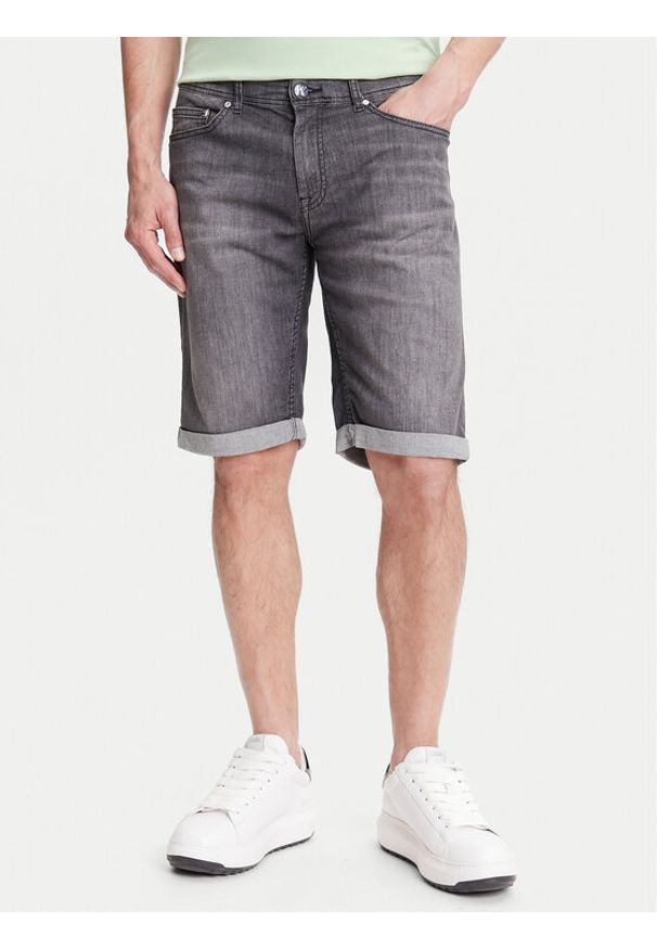 Karl Lagerfeld - KARL LAGERFELD Szorty jeansowe 265820 552833 Czarny Regular Fit. Kolor: czarny. Materiał: bawełna