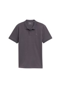 Tom Tailor Denim Polo 1045587 Szary Regular Fit. Typ kołnierza: polo. Kolor: szary. Materiał: bawełna #3