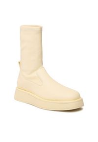 Jenny Fairy Botki ENERGY-01HZ Żółty. Kolor: żółty. Materiał: skóra #6