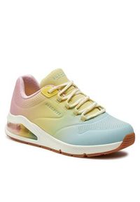 skechers - Skechers Sneakersy Uno 2 155628/WMLT Kolorowy. Kolor: niebieski. Materiał: skóra. Wzór: kolorowy #6