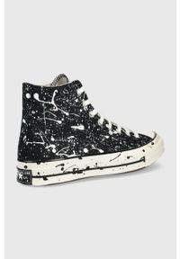 Converse trampki CHUCK 70 HI kolor czarny. Nosek buta: okrągły. Zapięcie: sznurówki. Kolor: czarny. Materiał: guma #4