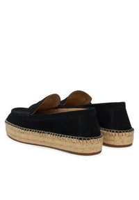 Lauren Ralph Lauren - LAUREN RALPH LAUREN Espadryle Luize 802953958003 Czarny. Kolor: czarny. Materiał: zamsz, skóra