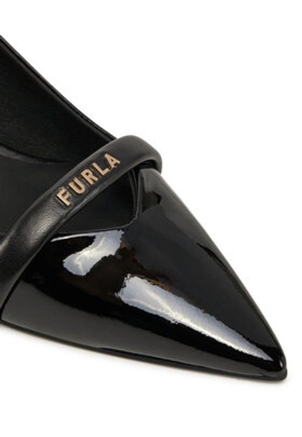 Furla Czółenka YJ09FCD NE0000 O6000 Czarny. Kolor: czarny. Materiał: skóra