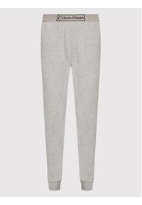 Calvin Klein Underwear Spodnie piżamowe 000QS6802E Szary Regular Fit. Kolor: szary. Materiał: bawełna