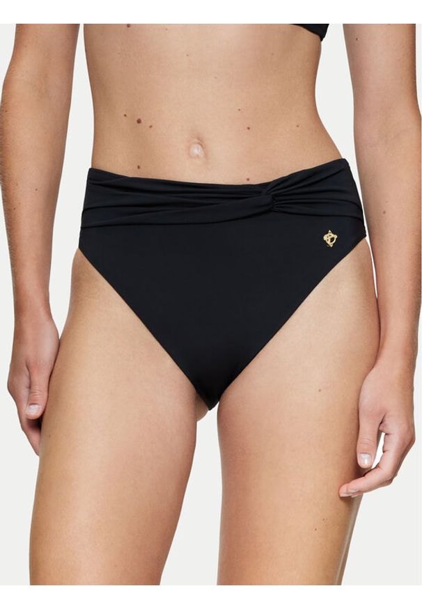 Triumph Dół od bikini Summer Twist 10222288 Czarny. Kolor: czarny. Materiał: syntetyk